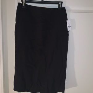 Ny&Co Work Skirt, Black, Size 6